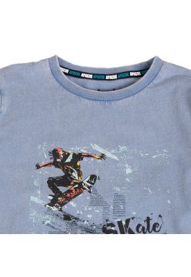 Imagen 2 del producto Polera Niño Azul Pillin (PVB636-25AZU )