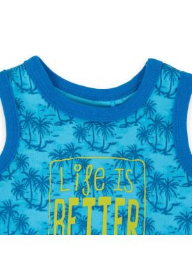 Imagen 2 del producto Polera Bebé Niño Azul Pillin