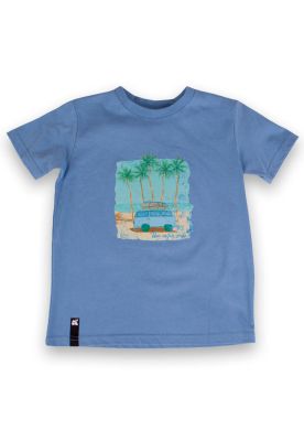 Polera Niño Celeste Pillin