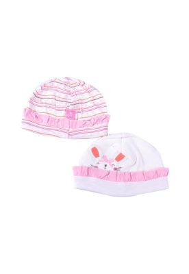 Set 2 Pzas Gorro Bebé Niña Multicolor Pillin