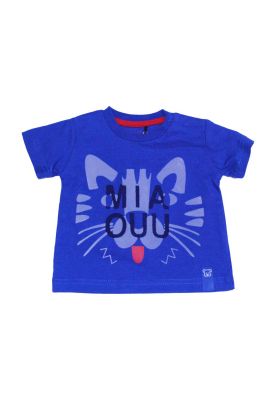 Polera Bebe Niño Azul Pillin