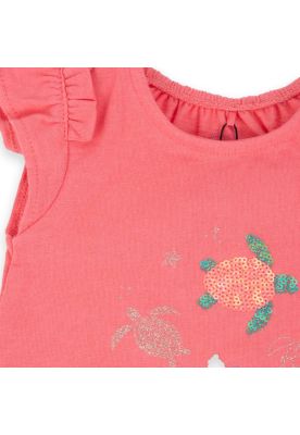 Imagen 2 del producto Polera Bebé Niña Coral Pillin