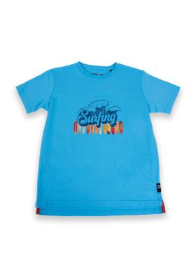 Imagen 1 del producto Polera Niño Turquesa Pillin