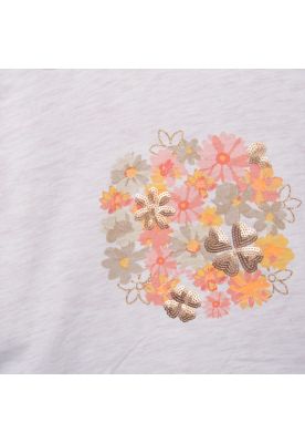 Imagen 2 del producto Polera Niña Melange Pillin (PVC615-25MLG2)