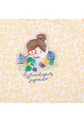 Imagen 2 del producto Polera Bebé Niña Naranja Pillin