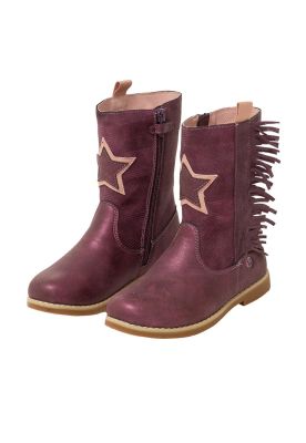 Bota Niña Morado Pillin
