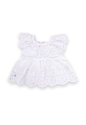 Polera Niña Blanco Pillin