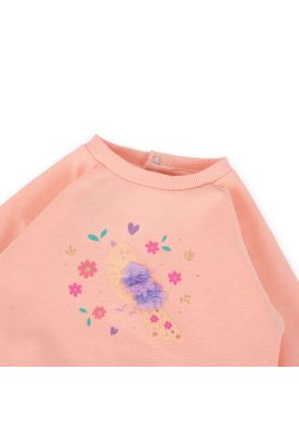 Imagen 2 del producto Polerón Niña Naranja Pillin (PVA514-24DAM)