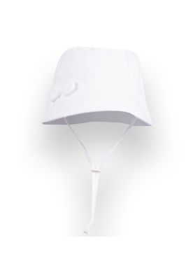 Imagen 2 del producto Gorro Bebe Niña Blanco Pillin