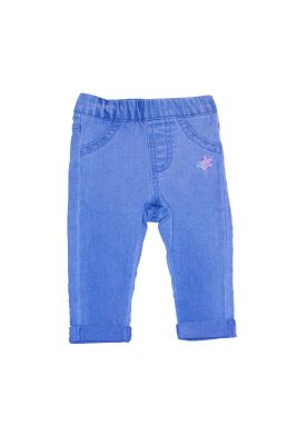 Jeans Bebe Niña Celeste Pillin
