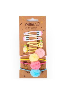 Pinches & Cintillos Bebe Niña Multicolor Pillin