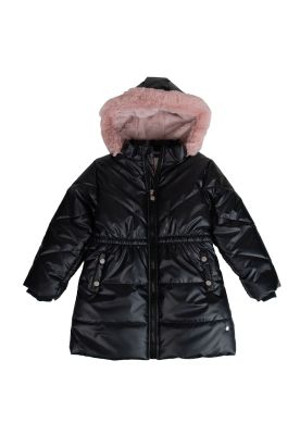 Parka Negro Niña Pillin (PVB828-25NEG )