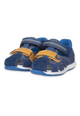 Sandalias Clasico Bebe Niño Azul Pillin