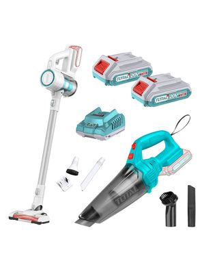 Kit 2 Aspiradoras Inalámbrica 20v Total Tosli29832