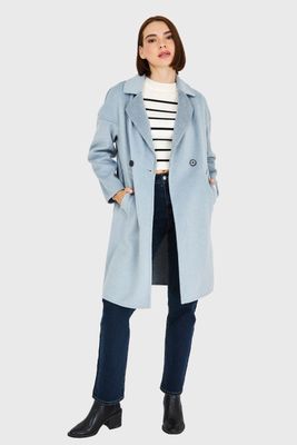 Imagen 2 del producto Abrigo Hombros Caídos Gris Nicopoly