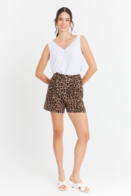 Imagen 2 del producto Short Animal Print Café Nicopoly