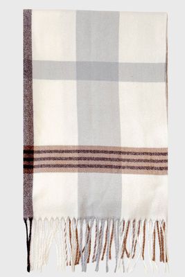 Imagen 2 del producto Bufanda Cuadrillé Grande Khaki Nicopoly