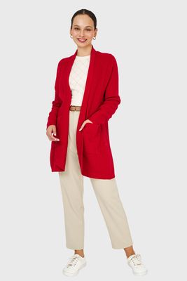 Imagen 2 del producto Tapado Básico Bolsillos Rojo Nicopoly