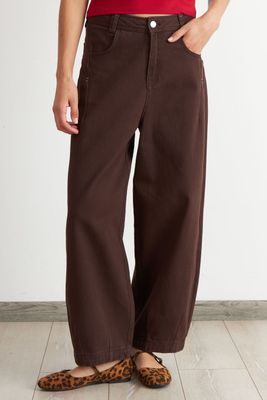 Imagen 1 del producto Jeans Corte Barrel Café Nicopoly