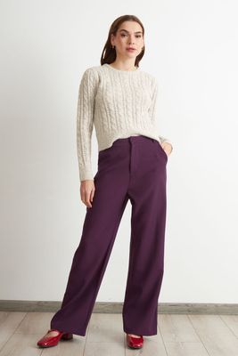 Imagen 2 del producto Sweater de Punto Calado Beige Nicopoly