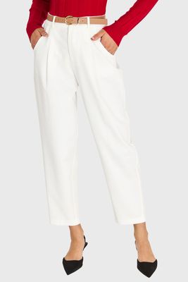 Pantalón Carrot Blanco Nicopoly