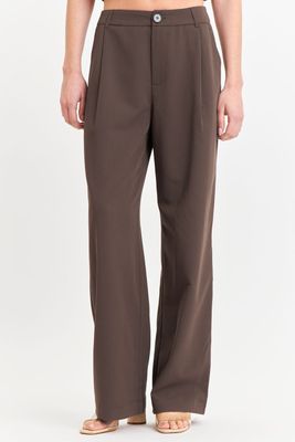 Imagen 1 del producto Pantalón Vestir Recto Café Nicopoly