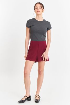 Imagen 2 del producto Polera Manga Corta Básica Gris Grafito Nicopoly