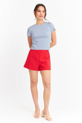 Imagen 2 del producto Polera Manga Corta Básica Celeste Nicopoly