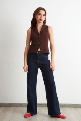 Imagen 2 del producto Gilet Sastre Entallado Café Nicopoly