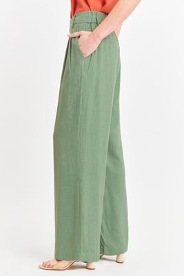 Imagen 2 del producto Pantalón Dos Botones Verde Oliva Nicopoly