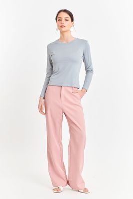 Imagen 2 del producto Polera Manga Larga Cuello Redondo Azul Nicopoly