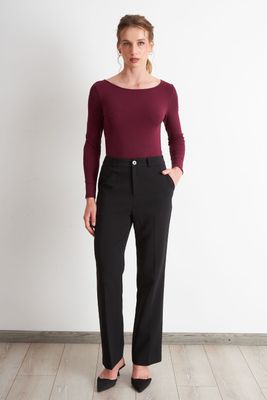 Imagen 2 del producto Pantalón Sastrero Recto Negro Nicopoly