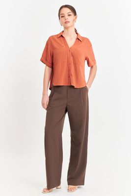 Imagen 2 del producto Camisa Básica Tipo Lino Oxido Nicopoly