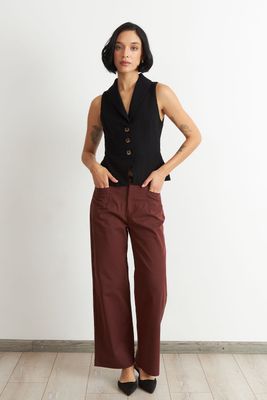 Imagen 2 del producto Gilet Sastre Entallado Negro Nicopoly