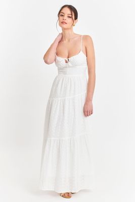 Imagen 2 del producto Vestido Broderie Blanco Nicopoly