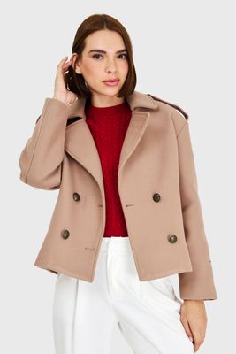 Abrigo Corto Khaki Nicopoly