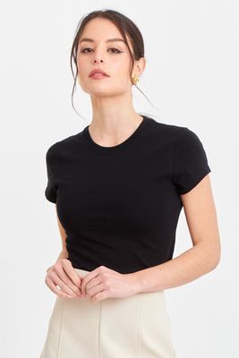 Imagen 1 del producto Polera Manga Corta Básica Negro Nicopoly