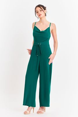 Imagen 2 del producto Enterito Cinturón Ajustable Verde Oscuro Nicopoly