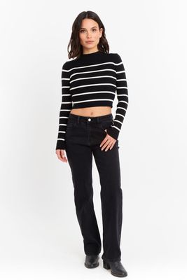 Imagen 2 del producto Jeans Básico Recto Negro Nicopoly