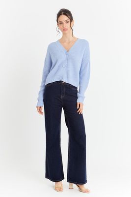 Imagen 2 del producto Cárdigan Básico Azul Nicopoly