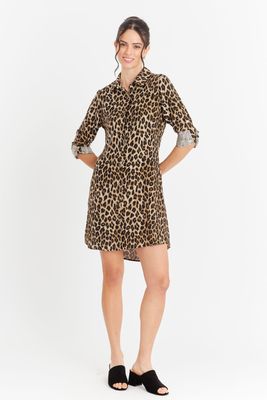 Imagen 2 del producto Vestido Tipo Camisero Animal Print Nicopoly