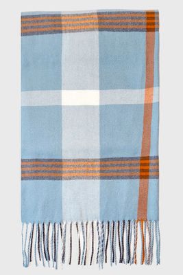 Imagen 2 del producto Bufanda Cuadrillé Grande Celeste Nicopoly