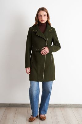 Imagen 2 del producto Abrigo Cierre Lateral Oliva Nicopoly