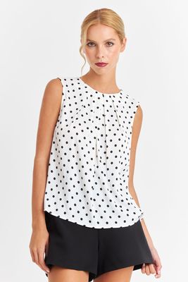 Imagen 2 del producto Blusa Puntos Blancos Nicopoly