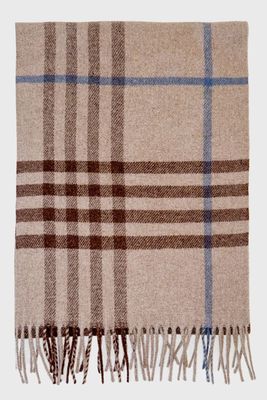 Imagen 2 del producto Bufanda Cuadrillé Pequeña Café Nicopoly