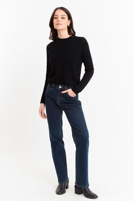 Imagen 2 del producto Sweater Básico Cuello Redondo Negro Nicopoly