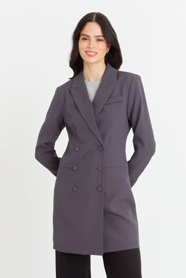 Blazer 6 Botones Grafito Nicopoly