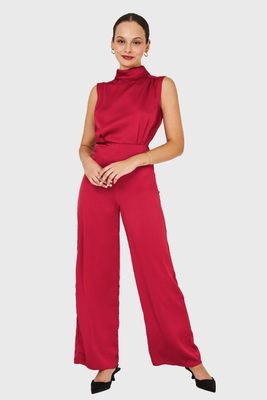 Imagen 2 del producto Enterito Cuello Mock Burdeo Nicopoly