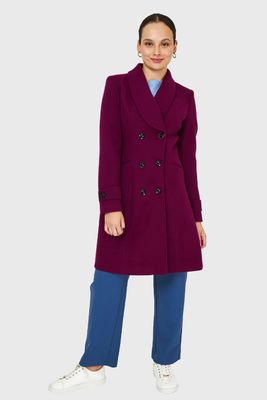 Imagen 2 del producto Abrigo Solapa Redonda Uva Nicopoly