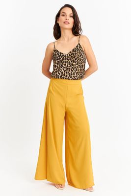 Imagen 2 del producto Top Pabilo Print Leopardo Café Nicopoly